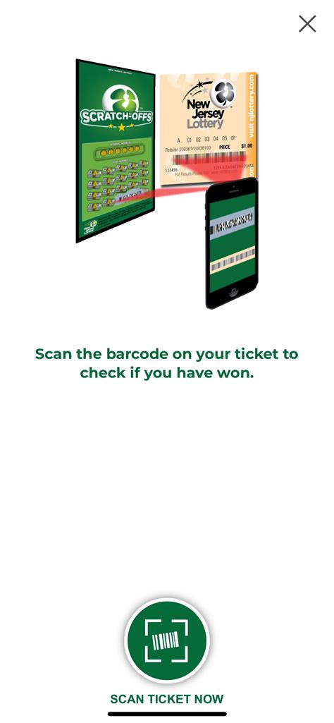 nj lottery scanner|nj lottery scanner not working.